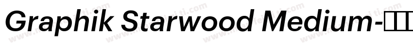 Graphik Starwood Medium字体转换